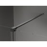 Mexen Velar drzwi prysznicowe rozsuwane 120 cm, szron, gun metal - 871-120-000-31-95