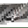 Mexen Velar Schiebetür für Dusche 90 cm, transparent, gebürsteter Nickel - 871-090-000-01-97