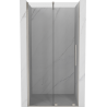 Mexen Velar puertas de ducha correderas 120 cm, transparente, níquel cepillado - 871-120-000-01-97