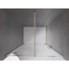 Mexen Velar drzwi prysznicowe rozsuwane 110 cm, transparent, nikiel szczotkowany - 871-110-000-01-97