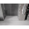Mexen Velar drzwi prysznicowe rozsuwane 150 cm, transparent, nikiel szczotkowany - 871-150-000-01-97