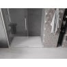 Mexen Velar drzwi prysznicowe rozsuwane 150 cm, transparent, nikiel szczotkowany - 871-150-000-01-97