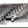 Mexen Velar Duschschiebetür 120 cm, Mattglas, Gebürsteter Nickel - 871-120-000-31-97