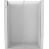 Mexen Velar schuifdouchedeur 160 cm, ijs, geborsteld nikkel - 871-160-000-31-97