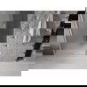 Mexen Velar Duschschiebetür 120 cm, Mattglas, Gebürsteter Nickel - 871-120-000-31-97