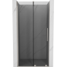Mexen Velar sliding shower doors 120 cm, graphite, brushed nickel - 871-120-000-41-97