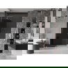 Mexen Velar Schiebetür für Dusche 140 cm, Graphit, gebürsteter Nickel - 871-140-000-41-97