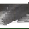 Mexen Velar Schiebetür für Dusche 110 cm, Graphit, gebürsteter Nickel - 871-110-000-41-97