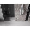Mexen Velar porte de douche coulissante 120 cm, graphite, nickel brossé - 871-120-000-41-97