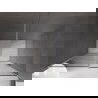 Mexen Velar Schiebetür für Dusche 140 cm, Graphit, gebürsteter Nickel - 871-140-000-41-97