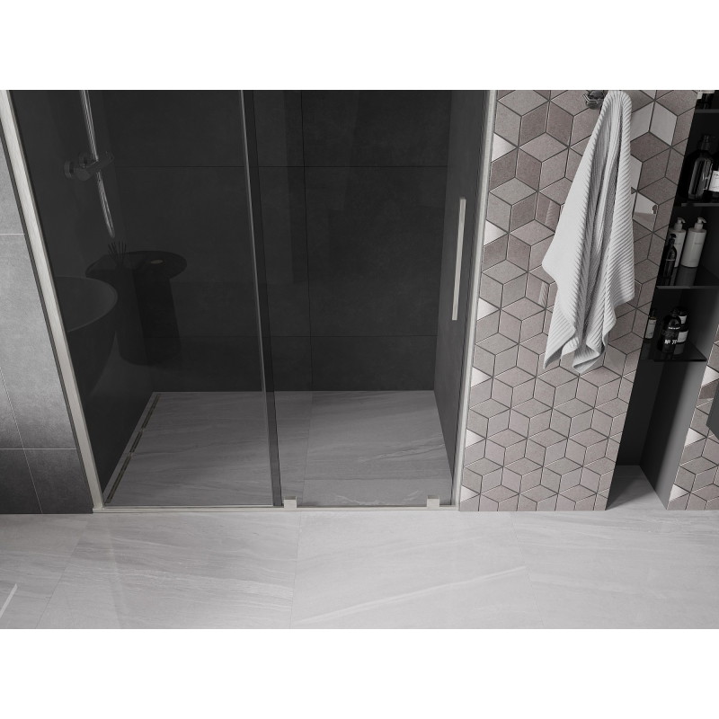 Mexen Velar lükandakna 150 cm, grafiit, harjatud nikkel - 871-150-000-41-97