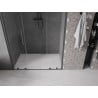 Mexen Velar Duo sliding shower doors 160 cm, transparent, gun metal - 871-160-000-02-95