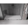 Mexen Velar Duo drzwi prysznicowe rozsuwane 180 cm, transparent, gun metal - 871-180-000-02-95