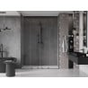 Mexen Velar Duo porte de douche coulissante 200 cm, transparent, gun metal - 871-200-000-02-95