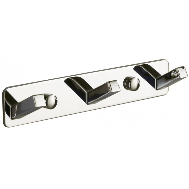 Mexen drievoudige handdoekhaak, chroom - 709173-00