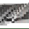 Mexen Velar Duo Schiebeduschtür 160 cm, transparent, gebürsteter Nickel - 871-160-000-02-97