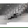 Mexen Velar Duo Schiebetür Duschtür 200 cm, transparent, gebürsteter Nickel - 871-200-000-02-97
