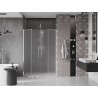 Mexen Velar Duo lükandustega dušiuks 140 cm, härmatis, kroom - 871-140-000-32-01