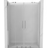 Mexen Velar Duo schuifdouchedeur 160 cm, gehard glas, chroom - 871-160-000-32-01