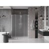 Mexen Velar Duo sliding shower door 150 cm, frost, chrome - 871-150-000-32-01