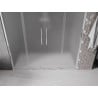 Mexen Velar Duo drzwi prysznicowe rozsuwane 170 cm, szron, chrom - 871-170-000-32-01