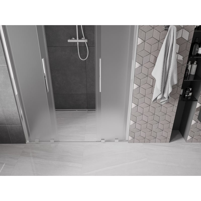 Mexen Velar Duo liuguksed dušš 160 cm, härm, kroom - 871-160-000-32-01