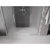 Mexen Velar Duo portes de douche coulissantes 170 cm, givre, chrome - 871-170-000-32-01
