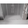 Mexen Velar Duo klizna vrata za tuširanje 180 cm, mat, krom - 871-180-000-32-01