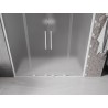 Mexen Velar Duo drzwi prysznicowe rozsuwane 170 cm, szron, białe - 871-170-000-32-20
