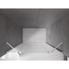 Mexen Velar Duo lükanddušš 160 cm, härmatud, valge - 871-160-000-32-20