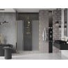 Mexen Velar Duo sliding shower doors 150 cm, frost, gold - 871-150-000-32-50