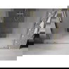Mexen Velar Duo Schiebeduschtür 200 cm, Frost, Gold - 871-200-000-32-50