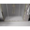 Mexen Velar Duo drzwi prysznicowe rozsuwane 180 cm, szron, złote - 871-180-000-32-50