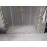 Mexen Velar Duo schuifdeuren douche 180 cm, ijs, goud geborsteld - 871-180-000-32-55