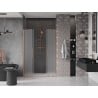 Mexen Velar Duo drzwi prysznicowe rozsuwane 140 cm, szron, miedź szczotkowana - 871-140-000-32-65