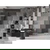 Mexen Velar Duo Schiebetür 140 cm, matt, gebürstetes Gun Gray - 871-140-000-32-66