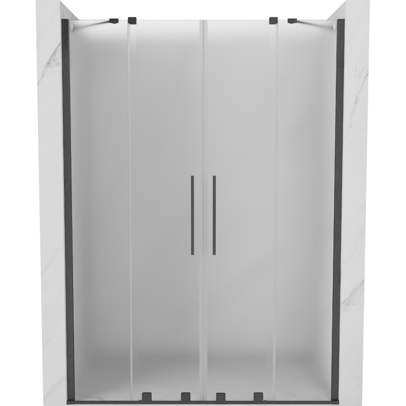 Mexen Velar Duo liuguksed 150 cm, jäätunud, harjatud gun gray - 871-150-000-32-66