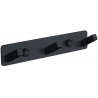 Mexen gancho triplo para toalha, preto - 709173-70