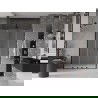 Mexen Velar Duo Schiebetür Duschwand 160 cm, Frost, Schwarz - 871-160-000-32-70