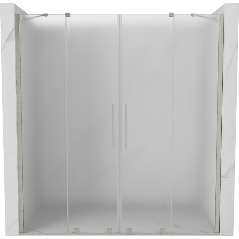 Mexen Velar Duo liuguksed, 180 cm, matt, harjatud nikkel - 871-180-000-32-97