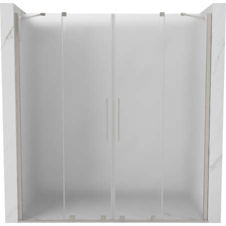 Mexen Velar Duo liuguksed, 180 cm, matt, harjatud nikkel - 871-180-000-32-97