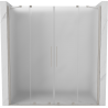 Mexen Velar Duo liuguksed, 180 cm, matt, harjatud nikkel - 871-180-000-32-97