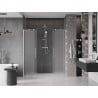 Mexen Velar Duo 180 cm Sliding Shower Door, Frosted, Brushed Nickel - 871-180-000-32-97