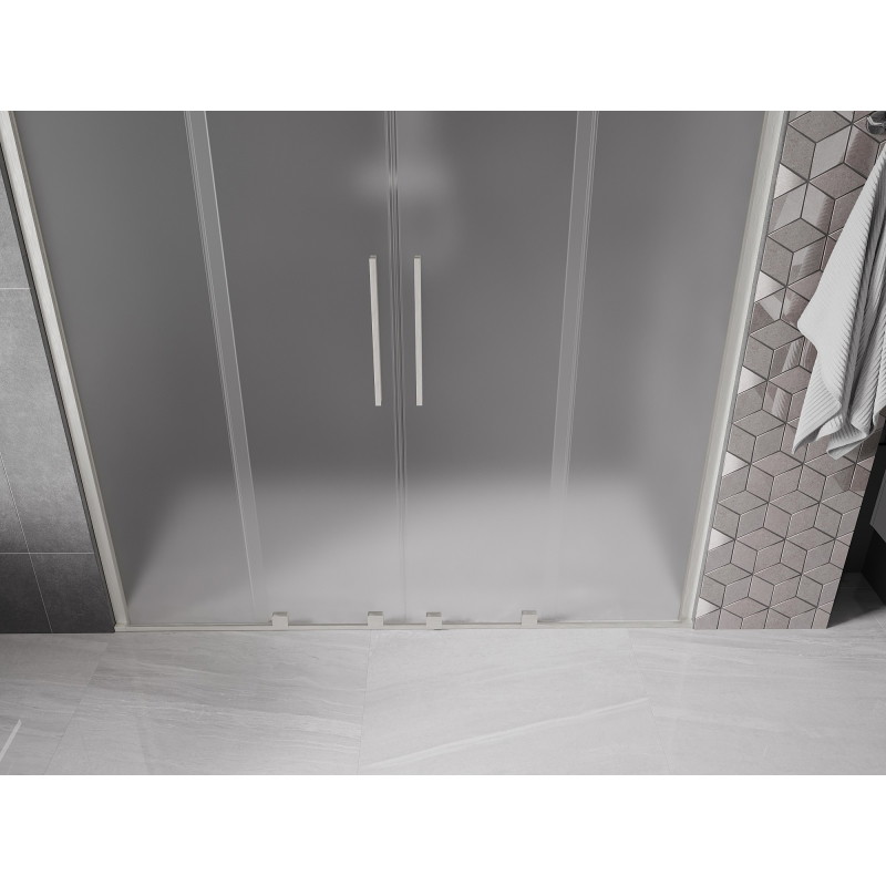 Mexen Velar Duo liuguksed, 180 cm, matt, harjatud nikkel - 871-180-000-32-97