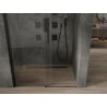 Mexen Omega portas de duche deslizantes 100 cm, transparentes, pretas - 825-100-000-70-00