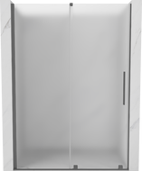 Mexen Velar drsna tuš vrata 160 cm, mat, pištoljsko kovinski - 871-160-000-31-95