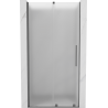 Mexen Velar Schiebetür für Dusche 100 cm, satiniert, Gun Metal - 871-100-000-31-95