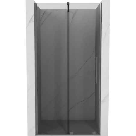 Mexen Velar lükandusega dušiuks 90 cm, grafiit, gun metal - 871-090-000-41-95