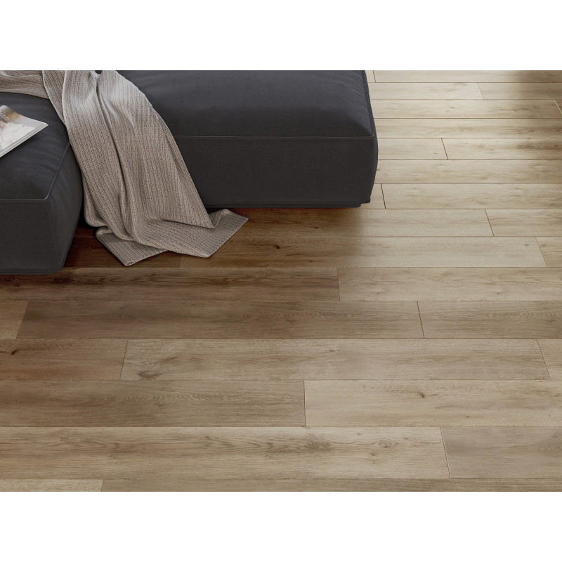 Mexen Spirit Lake δείγμα πάνελ βινυλίου SPC 6,5 mm, υπόστρωμα IXPE 1,5 mm, 4 V-Fuga, Δρυς