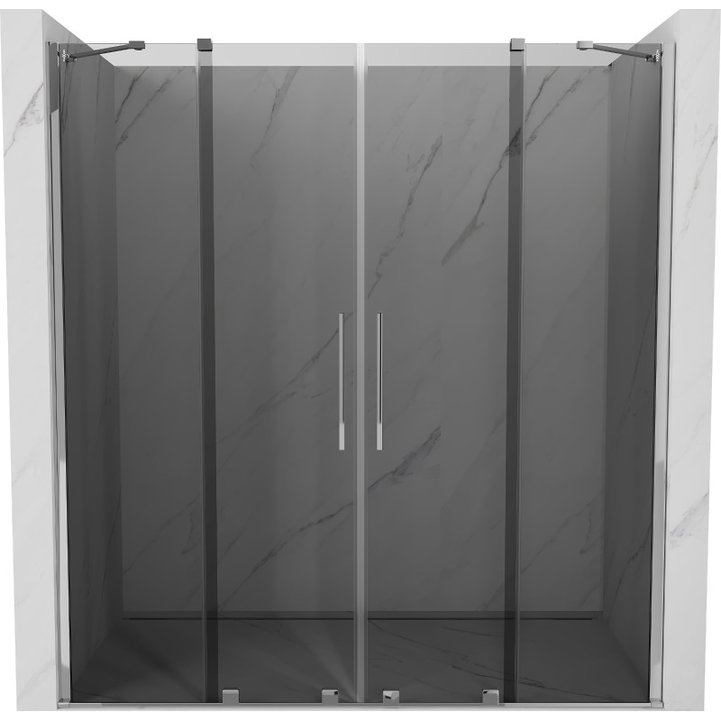 Mexen Velar Duo lükand- dušiu-ksed 180 cm, grafiit, kroom - 871-180-000-42-01